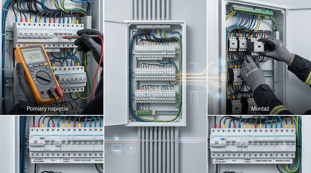 Nowoczesna rozdzielnica elektryczna