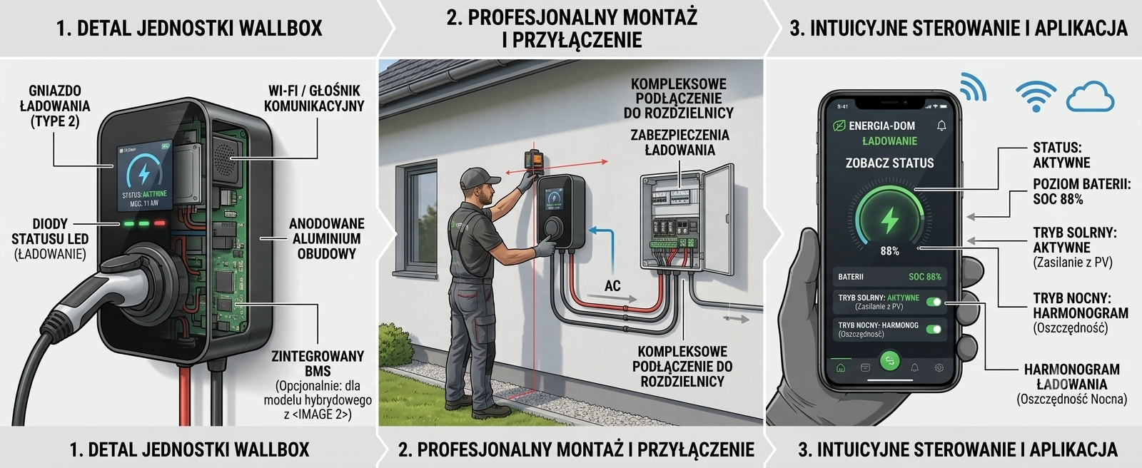 Wallbox — domowa stacja ładowania