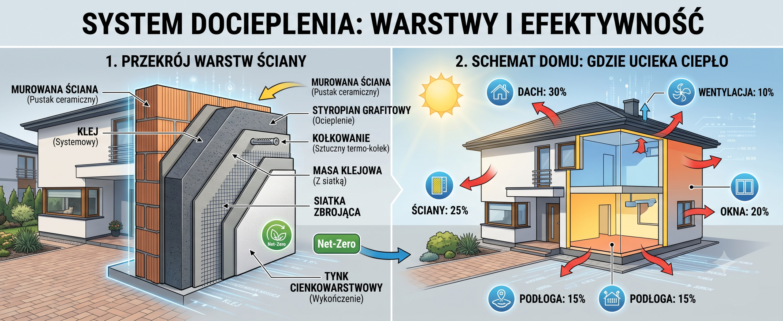 Termomodernizacja — infografika